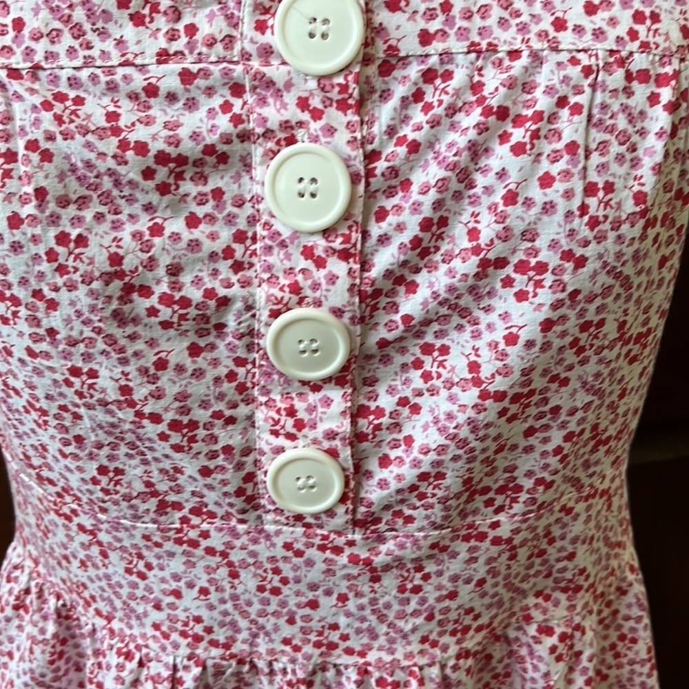 Passport NWT Pink/ Red Floral Print Sun Dress Size S - Picture 3 of 13